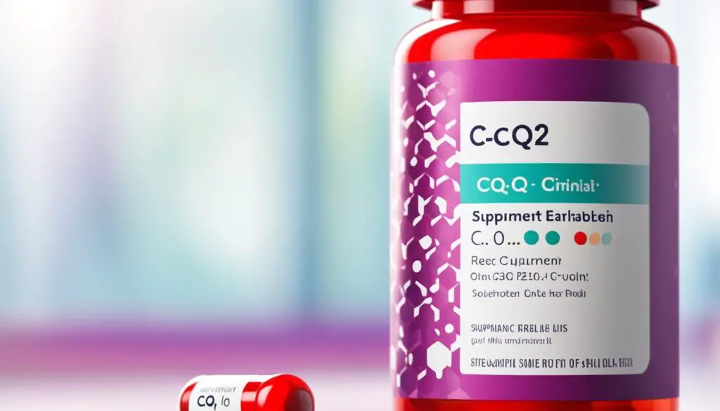 CoQ10 natural supplements for energy boost