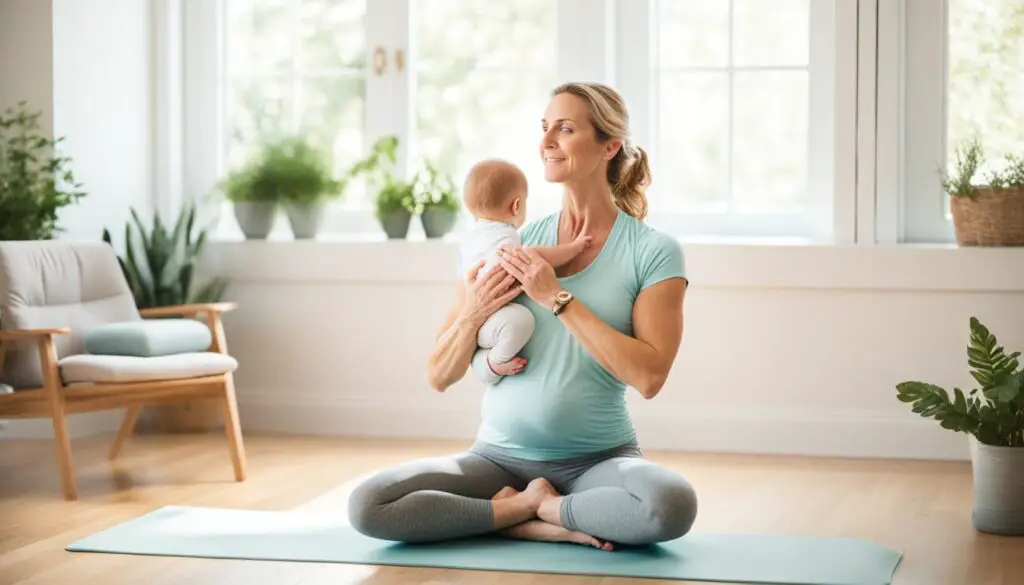 postnatal yoga